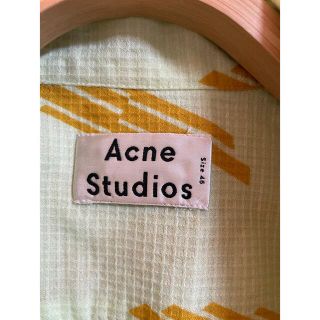 Acne Studios - 値下げ。Acne Studios オープンカラーシャツ