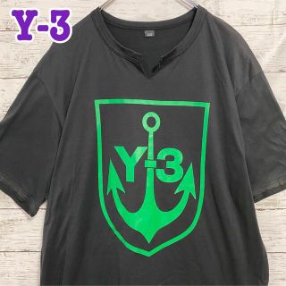 ワイスリー(Y-3)のY-3 ワイスリー　ヨウジヤマモト　Tシャツ　ブラック　 M 一点物　(Tシャツ/カットソー(半袖/袖なし))