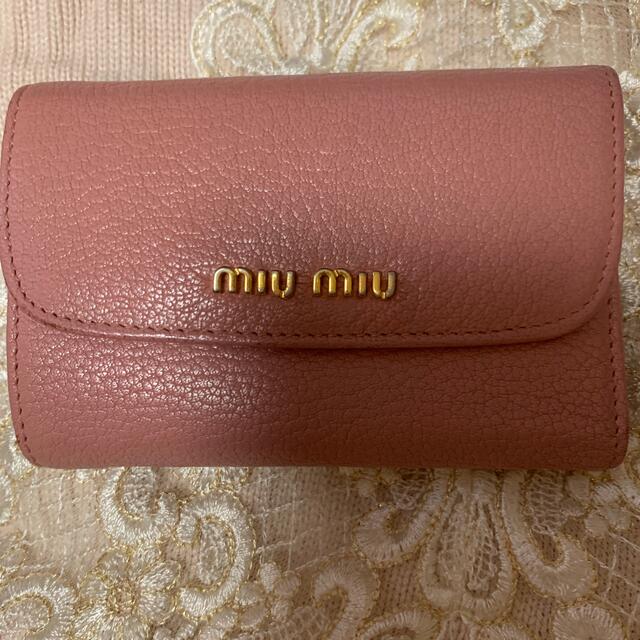 miumiu(ミュウミュウ)のmiumiu 財布 レディースのファッション小物(財布)の商品写真