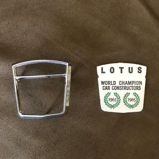 ロータス(LOTUS)のロータスエラン　ワールドチャンピオンバッチ、ベゼル(車種別パーツ)