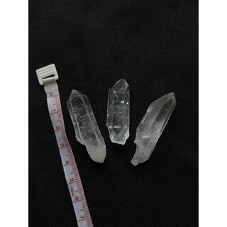 【置き石】ヒマラヤ水晶 ポイント 3個セット ⑤(置物)
