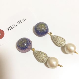 カスタネ(Kastane)の🌿handmade pierce aoko.様専用(ピアス)