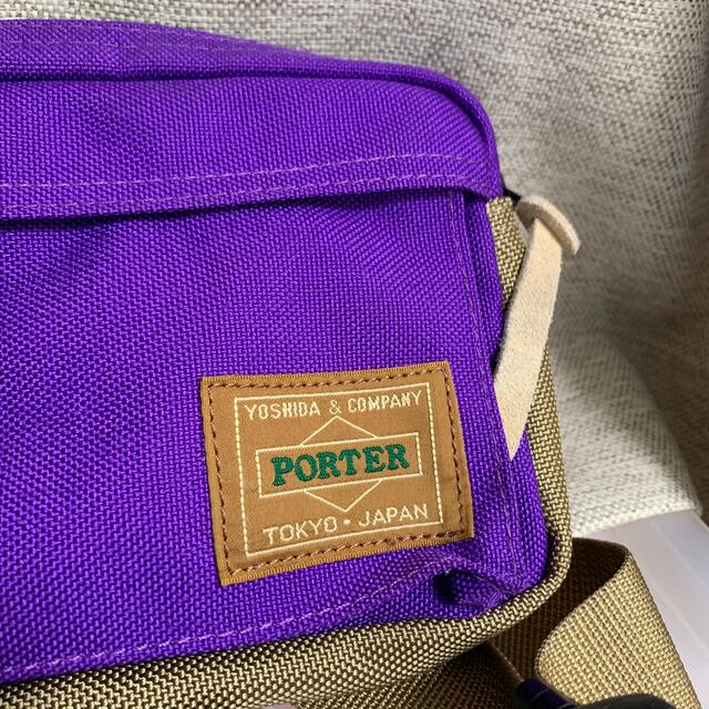 PORTER(ポーター)のポーター　ウエストバック　レアなパープルカラーです メンズのバッグ(ウエストポーチ)の商品写真