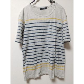 レイジブルー(RAGEBLUE)の【美品】レイジブルー メンズ Tシャツ  RAGEBLUE  ボーダー メンズT(Tシャツ/カットソー(半袖/袖なし))