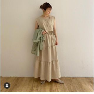 ダブルクローゼット(w closet)のベストセットマルチWAYワンピース(ロングワンピース/マキシワンピース)