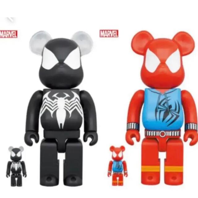 ○ベアブリック スパイダーマン 100% 400% アメコミ マーベル ○ベアブリック スパイダーマン 100% 400% アメコミ マーベル