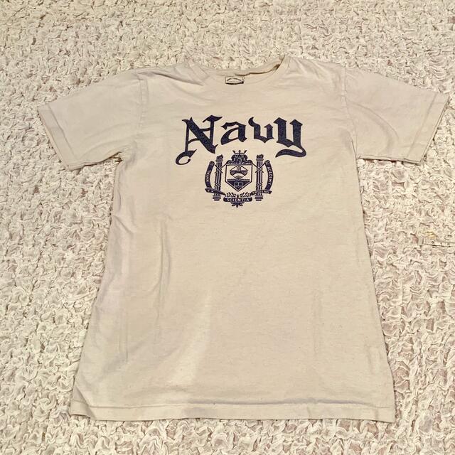 Mixta(ミクスタ)のMIXTA Navy プリント Tシャツ レディースのトップス(Tシャツ(半袖/袖なし))の商品写真