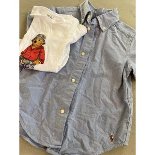 ポロラルフローレン(POLO RALPH LAUREN)のポロラルフローレン☆くまさんTシャツ　シャツ　80 90(Tシャツ/カットソー)