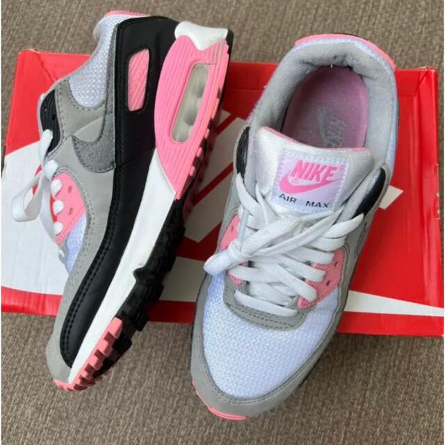 NIKE(ナイキ)のナイキ エアマックス NIKE AIR MAX 90 PINK ピンク レディースの靴/シューズ(スニーカー)の商品写真