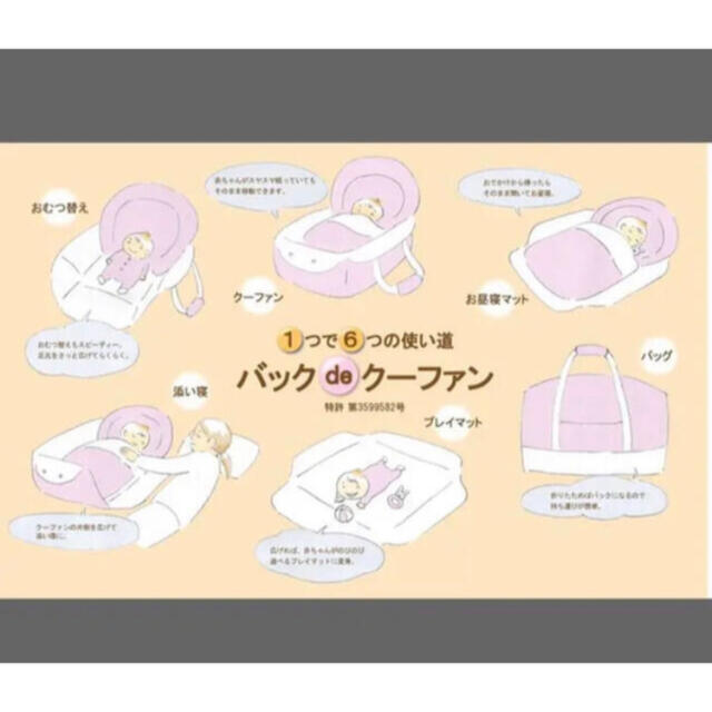 クーファン　5WAY キッズ/ベビー/マタニティの寝具/家具(ベビー布団)の商品写真