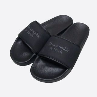 アバクロンビーアンドフィッチ(Abercrombie&Fitch)の★新品★アバクロンビー&フィッチ★サンダル(Black/L/27.5〜28.5)(サンダル)