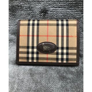 バーバリー(BURBERRY)のBurberry'sバーバリーズ　ノヴァチェックパスケース(名刺入れ/定期入れ)