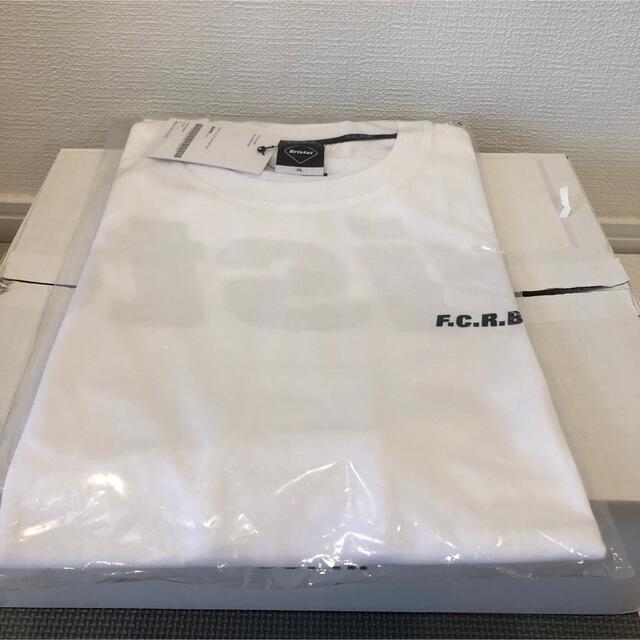 S 送料無料 FCRB 22SS BIG LOGO WIDE TEE WHITE