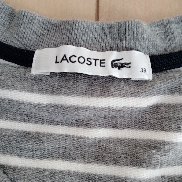 LACOSTE(ラコステ)のLACOSTE　ラコステ　レディース　ボーダー レディースのトップス(カットソー(長袖/七分))の商品写真