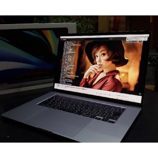 マック(Mac (Apple))のmacbook pro 2019 16インチ 16gb 512gb 5300M(ノートPC)