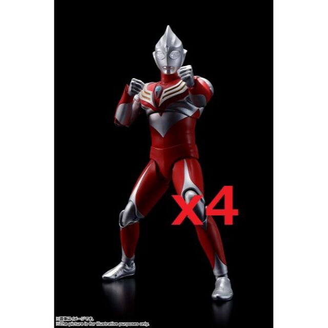 S.H.Figuarts（真骨彫製法）ウルトラマンティガ パワータイプ 4体