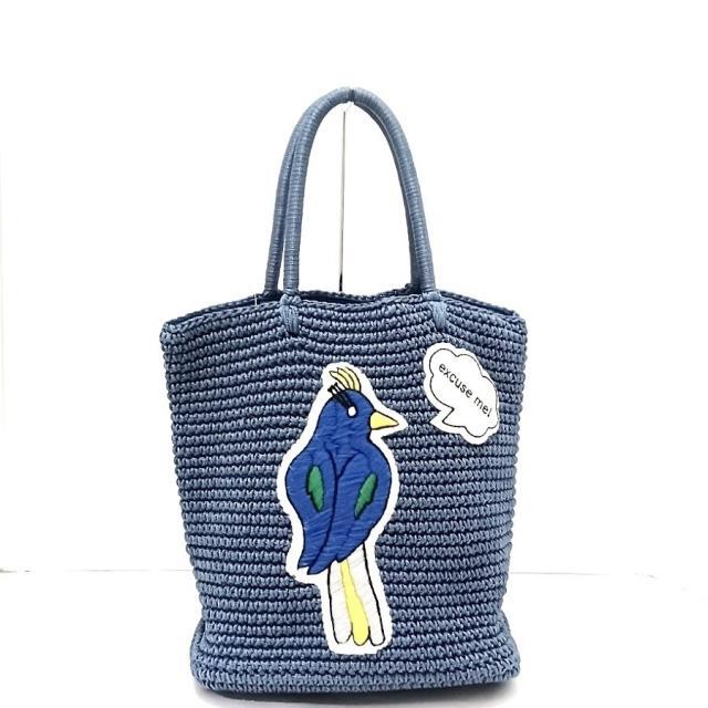 LUDLOW(ラドロー)のラドロー トートバッグ美品  - 鳥 コットン レディースのバッグ(トートバッグ)の商品写真