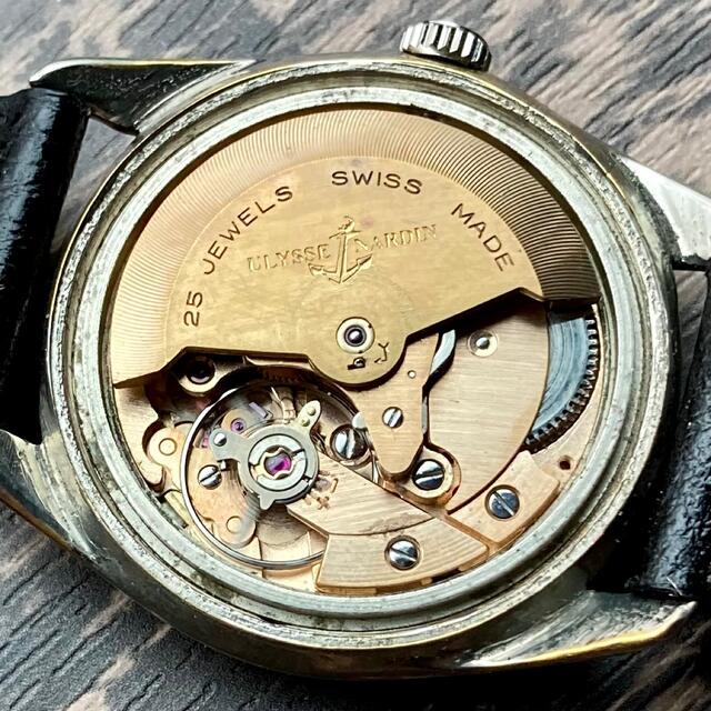 安い在庫 ULYSSE NARDIN - ユリスナルダン アンティーク 腕時計 1960