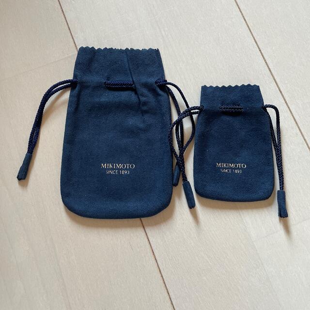 MIKIMOTO(ミキモト)のミキモト　アクセサリーケース　2枚セット　美品 レディースのバッグ(ショップ袋)の商品写真