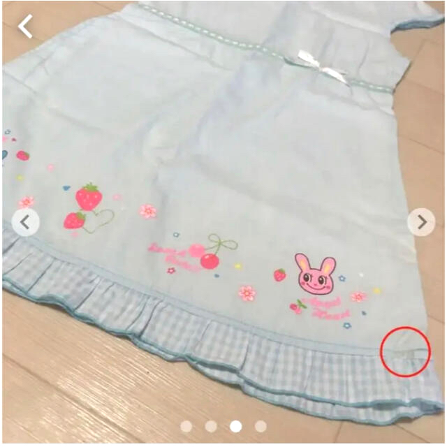 Angel Heart(エンジェルハート)のANGEL Heart ワンピース♪ 110〜 キッズ/ベビー/マタニティのキッズ服女の子用(90cm~)(ワンピース)の商品写真