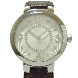 ルイヴィトン(LOUIS VUITTON)のヴィトン 腕時計 タンブール モノグラムPM(腕時計)