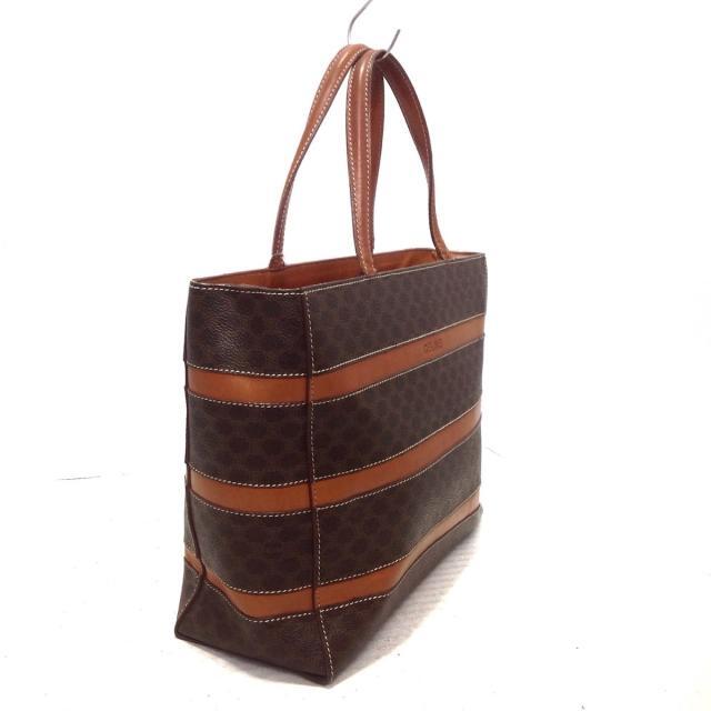 ブランド celine - セリーヌ トートバッグ マカダム柄 レザーの通販 by