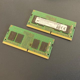 【未使用•動作確認済み】ノートPCメモリDDR4-3220 8GB×2(PCパーツ)