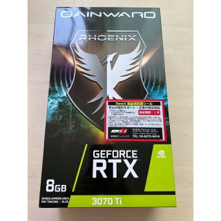 GAINWARD RTX3070Ti PHOENIX 8GB グラボ(PCパーツ)