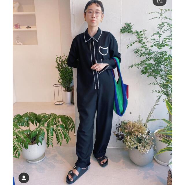 BEAUTY&YOUTH UNITED ARROWS(ビューティアンドユースユナイテッドアローズ)のsoduk / circle pocket jumpsuits レディースのパンツ(オールインワン)の商品写真