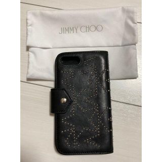 ジミーチュウ(JIMMY CHOO)のJIMMY CHOO ジミーチュウ　スタースタッズ　iPhone用手帳型ケース(iPhoneケース)