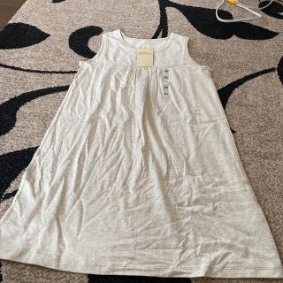 ムジルシリョウヒン(MUJI (無印良品))の無印良品　水玉ノースリーブチュニック(Tシャツ/カットソー)