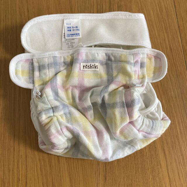 Nishiki Baby(ニシキベビー)のnishiki 布おむつカバー　70-95cm  2枚セット キッズ/ベビー/マタニティのおむつ/トイレ用品(布おむつ)の商品写真