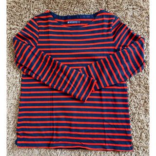 プチバトー(PETIT BATEAU)のプチバトー　ボーダーカットソー(カットソー(長袖/七分))