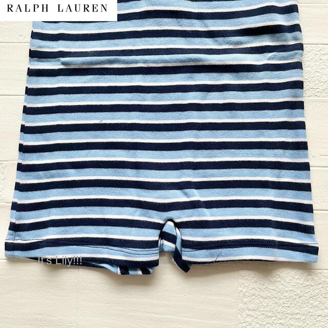 Ralph Lauren(ラルフローレン)の着心地抜群　柔らかいコットン　9m75cm ラルフローレン　ロンパース キッズ/ベビー/マタニティのベビー服(~85cm)(ロンパース)の商品写真