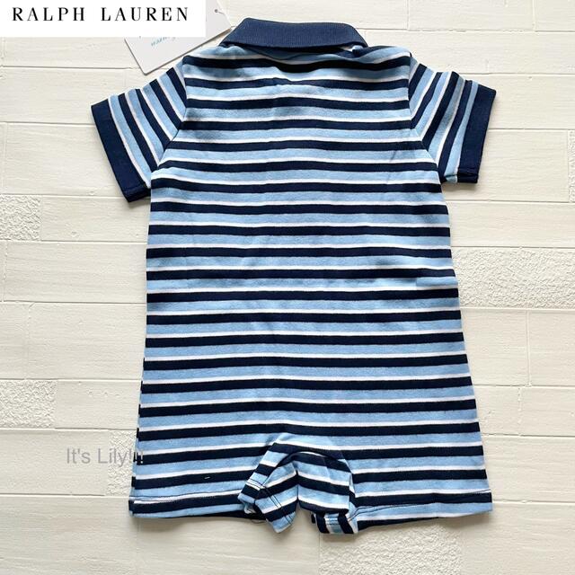 Ralph Lauren(ラルフローレン)の着心地抜群　柔らかいコットン　9m75cm ラルフローレン　ロンパース キッズ/ベビー/マタニティのベビー服(~85cm)(ロンパース)の商品写真