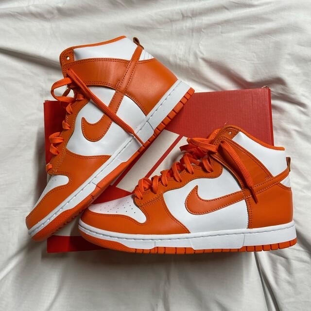 NIKE DUNK HIGH SYRACUSE 28.5 【初回限定お試し価格】 51.0%OFF ...