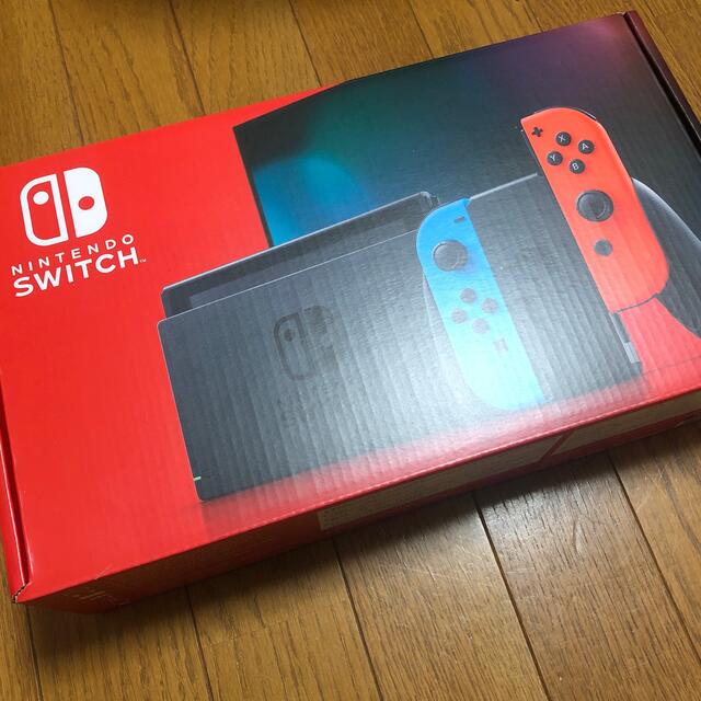 任天堂switch ネオンブルー/レッド HADーSーKABAA新品未使用品