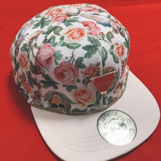 ジョイリッチ(JOYRICH)のJOYRICH ジョイリッチ キャップ レディース メンズ 帽子 花柄 個性的(キャップ)