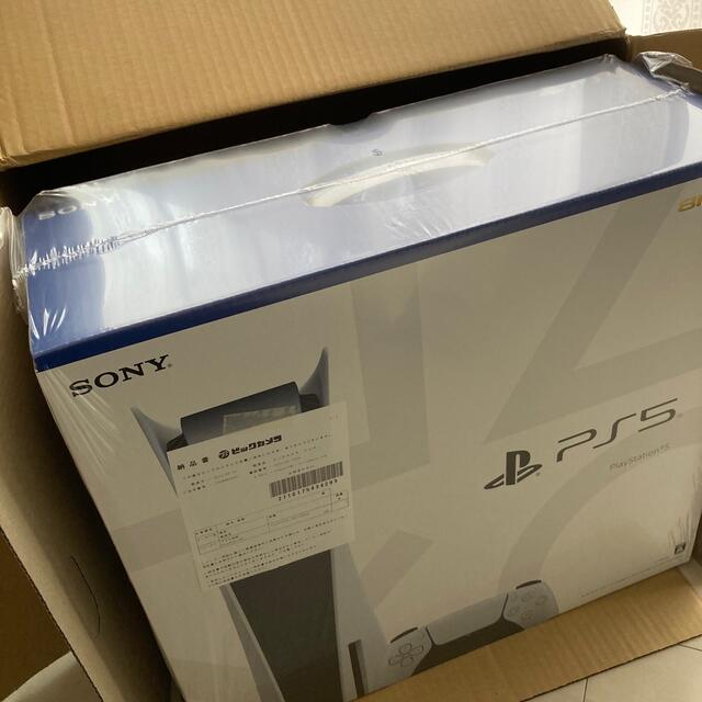 PlayStation(プレイステーション)のPS5 PlayStation 5 通常版 (CFI-1100A01)本体 新品 エンタメ/ホビーのゲームソフト/ゲーム機本体(家庭用ゲーム機本体)の商品写真