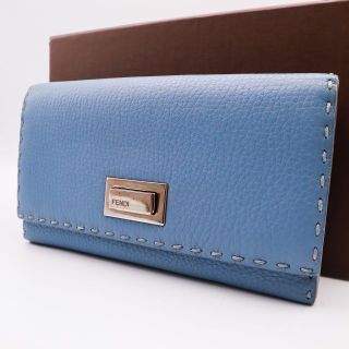 フェンディ 長財布(ブルー・ネイビー/青色系)の通販 77点 | FENDIを