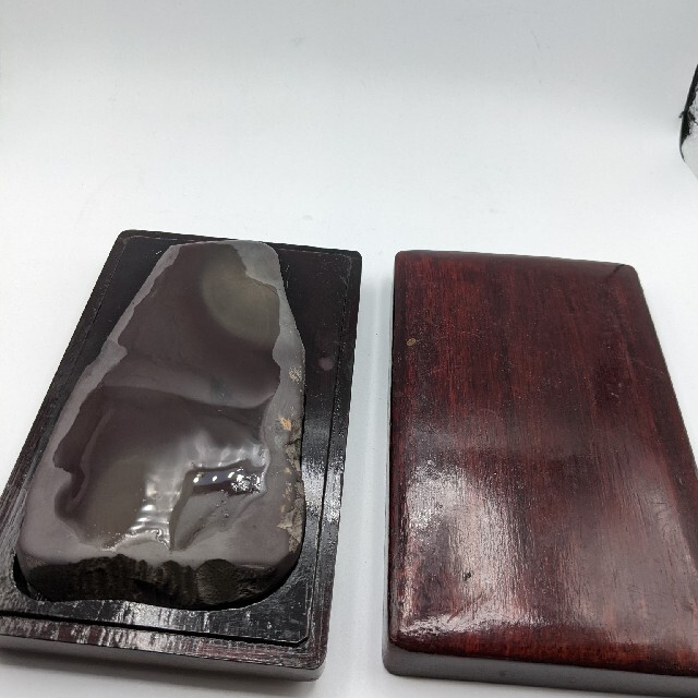 ストレッチドビー 老坑端渓硯 硯板 /書道具 ☆時代物☆ - crumiller.com