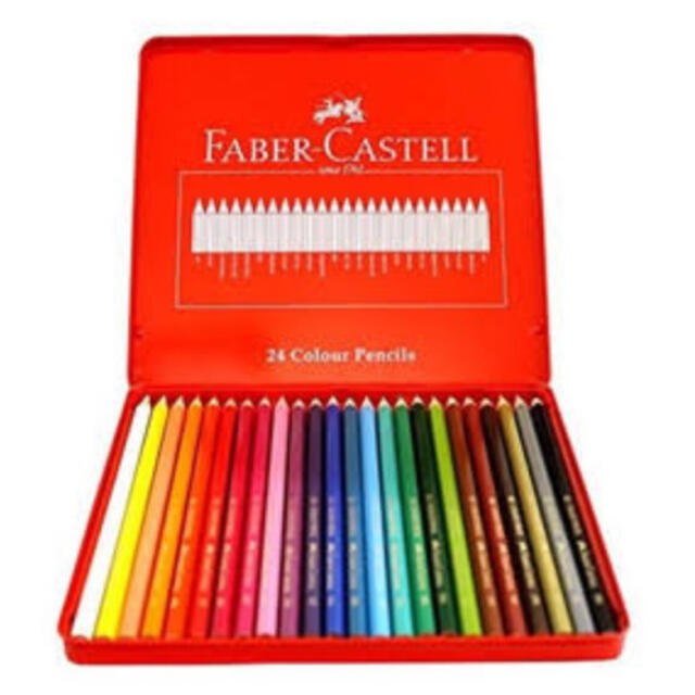 FABER-CASTELL(ファーバーカステル)の新品未使用！色鉛筆24色セット   エンタメ/ホビーのアート用品(色鉛筆)の商品写真