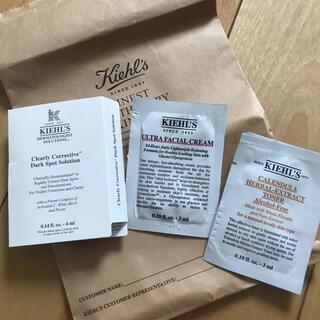 キールズ(Kiehl's)のKIEHL’S 試供品3点セット　化粧水•クリーム•美容液(サンプル/トライアルキット)
