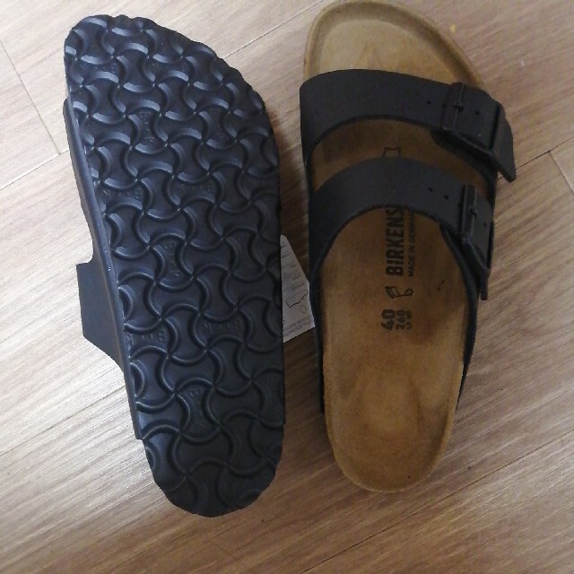 BIRKENSTOCK(ビルケンシュトック)のビルケンシュトック(*ˊᵕˋ*)੭ ੈ❤︎40꙳★*ﾟ26cm  BLACK メンズの靴/シューズ(サンダル)の商品写真