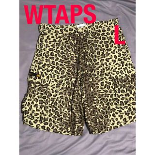 ダブルタップス(W)taps)のwtaps 21ss jungle shorts レオパード　ショーツ　L(ワークパンツ/カーゴパンツ)