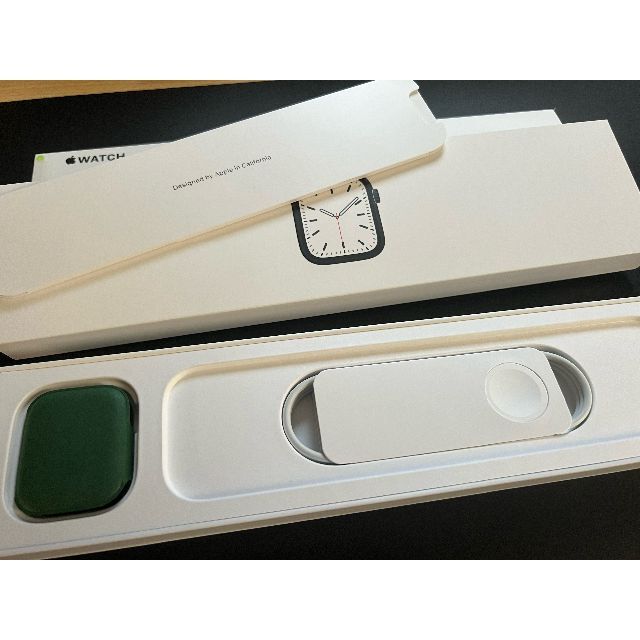 Apple Watch(アップルウォッチ)の【美品】一部未使用Apple Watch Series7 45mm GPSモデル スマホ/家電/カメラのスマホアクセサリー(その他)の商品写真