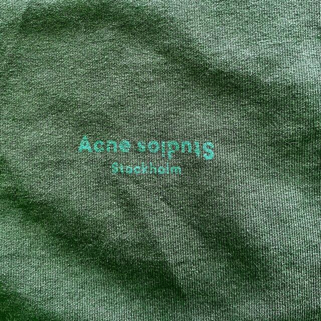 Acne Studios ビッグシルエット Tシャツ グリーンTOHNEC