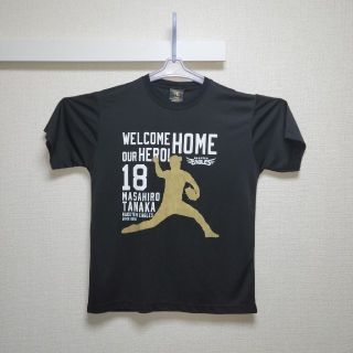 トウホクラクテンゴールデンイーグルス(東北楽天ゴールデンイーグルス)の楽天　田中将大選手　Tシャツ　L(スポーツ選手)