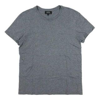 アーペーセー(A.P.C)のアーペーセー A.P.C. ワンポイント ロゴ Tシャツ 半袖 M グレー(Tシャツ/カットソー(半袖/袖なし))