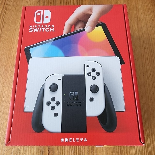 印有り□新品未開封□Nintendo Switch 有機ELモデル□ホワイト本体